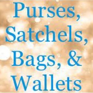 WELCOME TO THE PURSES, SATCHELS, BAGS, & WALLETS SECTION OF MY CLOSET 👛 🧳 🎒
